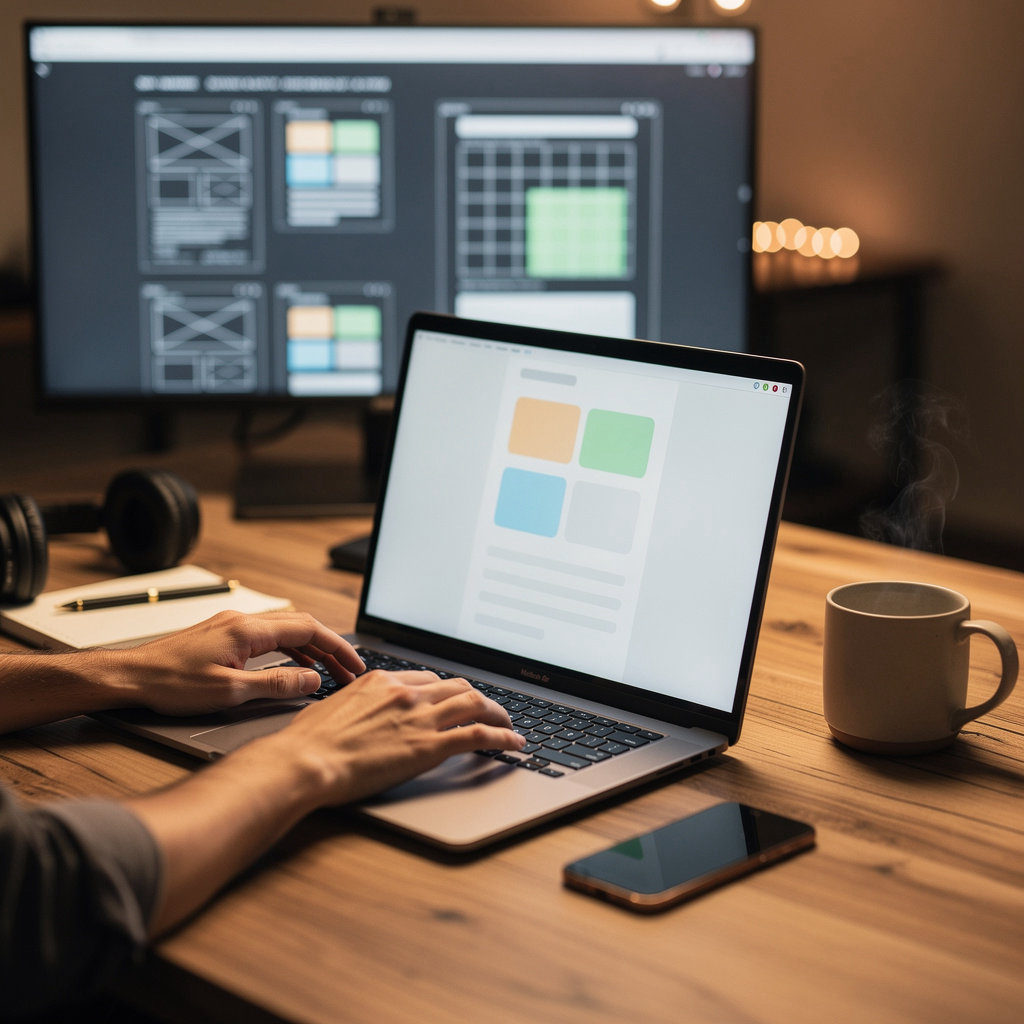 Mikey Website founder and YouTube creator teaching beginners to build profitable AI websites